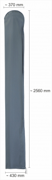 Schneider Premium Schirm Schutzhülle für Jumbo/Quadro mit Reißverschluss + Stab